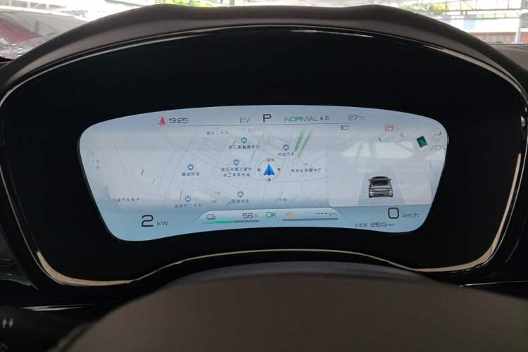 Used BYD Han 2022 DM-i 121KM Luxury Model Instrument Cluster