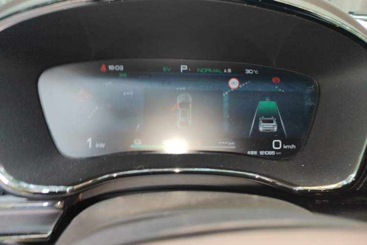 Used BYD Han 2022 DM-i 121KM Luxury Model Instrument Cluster