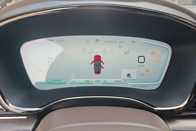 Used BYD Han 2022 DM-i 121KM Prestige Model Instrument Cluster