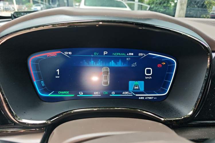 Used BYD Han 2022 DM-i 121KM Prestige Model Instrument Cluster