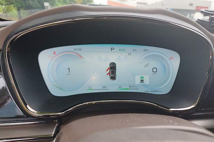 Used BYD Han 2022 DM-i 121KM Prestige Model Instrument Cluster