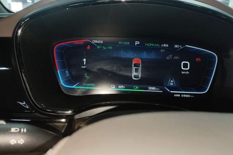 Used BYD Han 2022 EV Genesis Edition 610KM All-Wheel Drive Premium Model Instrument Cluster