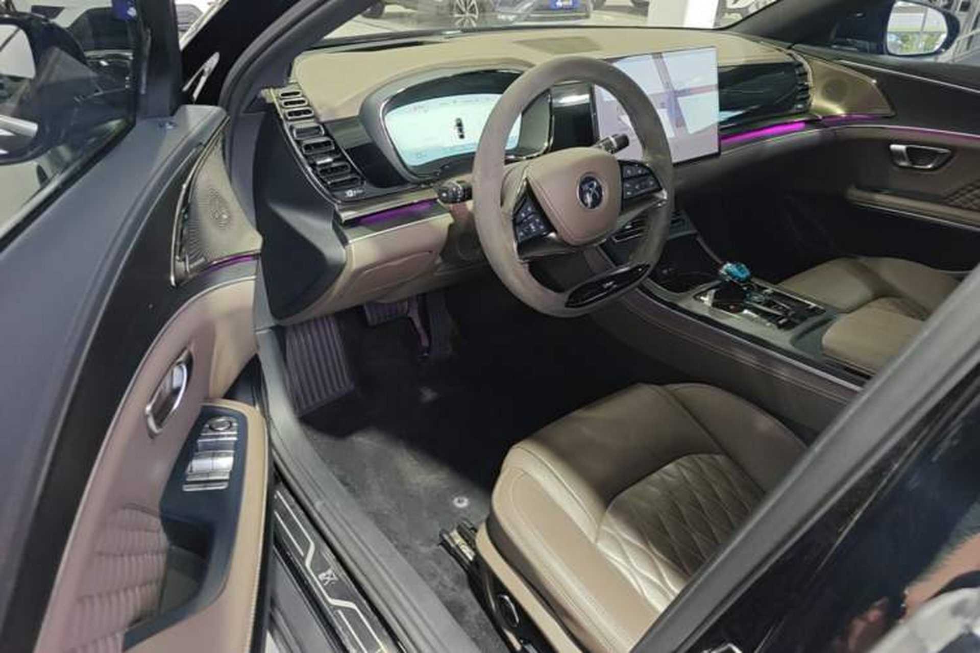 Used BYD Han 2022 EV Genesis Edition 610KM All-Wheel Drive Premium Model Left Front Seat
