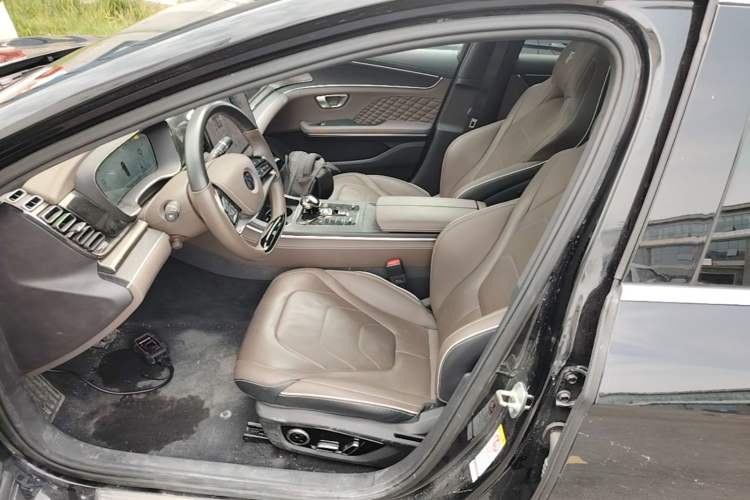 Used BYD Han 2022 EV Genesis Edition 610KM All-Wheel Drive Premium Model Left Front Seat