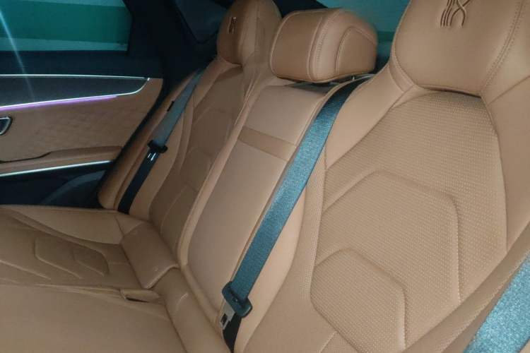 Used BYD Han 2022 EV Genesis Edition 715 km Front-Wheel-Drive Flagship Model Left Rear Seat