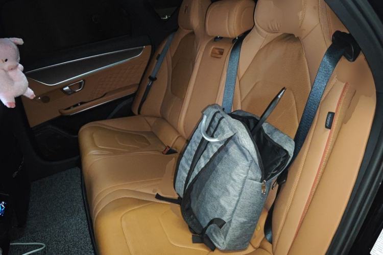 Used BYD Han 2022 DM-p 202km Four-Wheel Drive Flagship Model Left Rear Seat