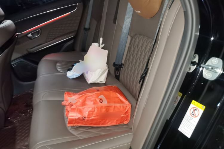 Used BYD Han 2022 DM-i 121KM Luxury Model Left Rear Seat