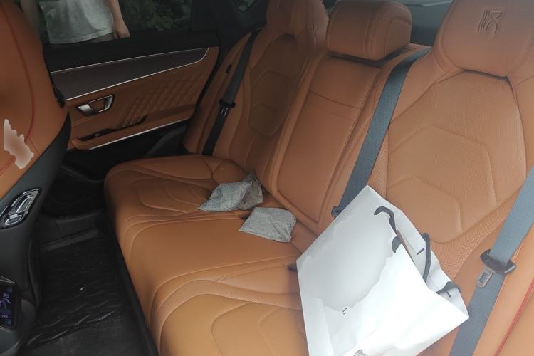 Used BYD Han 2022 EV Genesis Edition 715 km Front-Wheel-Drive Flagship Model Left Rear Seat
