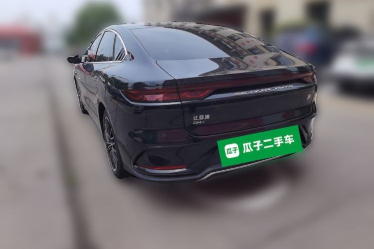 Used BYD Han 2022 DM-i 121KM Luxury Model Rear Left 45 Deg
