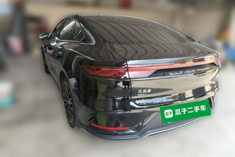 Used BYD Han 2022 DM-i 121KM Luxury Model Rear Left 45 Deg