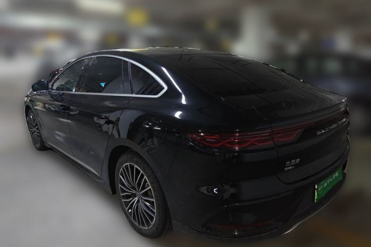 Used BYD Han 2022 DM-i 121KM Luxury Model Rear Left 45 Deg