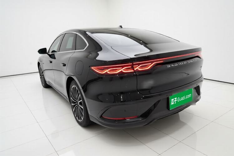 Used BYD Han 2022 DM-i 121KM Luxury Model Rear Left 45 Deg