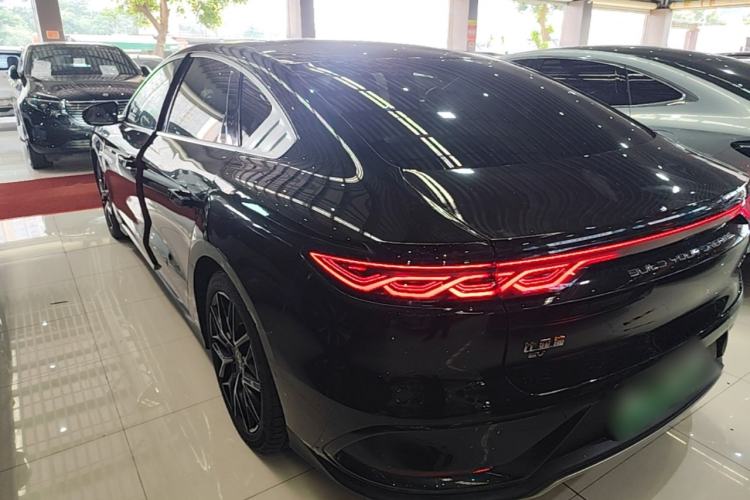 Used BYD Han 2022 EV Genesis Edition 610KM All-Wheel Drive Premium Model Rear Left 45 Deg