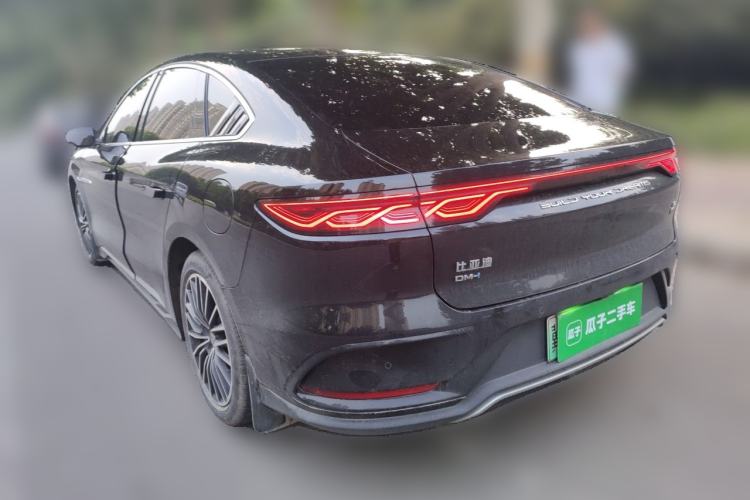 Used BYD Han 2022 DM-i 121KM Luxury Model Rear Left 45 Deg