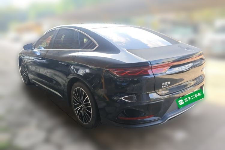Used BYD Han 2022 DM-i 121KM Luxury Model Rear Left 45 Deg