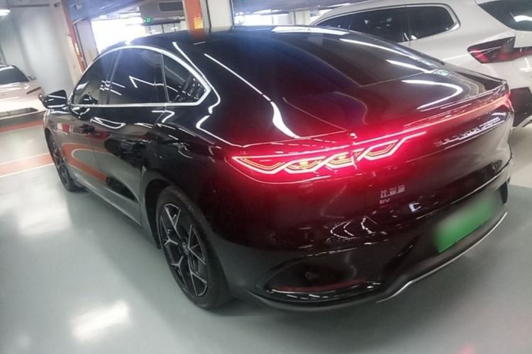 Used BYD Han 2022 EV Genesis Edition 715 km Front-Wheel-Drive Flagship Model Rear Left 45 Deg