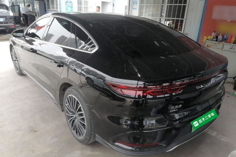 Used BYD Han 2022 DM-i 121KM Prestige Model Rear Left 45 Deg
