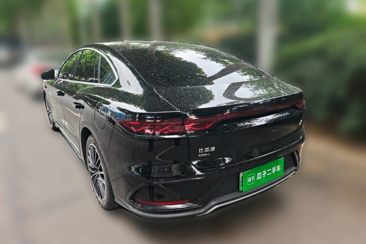 Used BYD Han 2022 DM-i 121KM Prestige Model Rear Left 45 Deg
