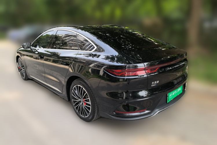 Used BYD Han 2022 DM-i 121KM Luxury Model Rear Left 45 Deg