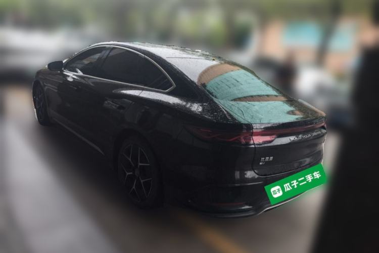 Used BYD Han 2022 EV Genesis Edition 715 km Front-Wheel-Drive Flagship Model Rear Left 45 Deg