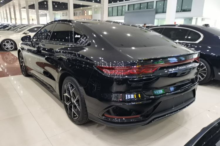 Used BYD Han 2022 EV Genesis Edition 715 km Front-Wheel-Drive Flagship Model Rear Left 45 Deg