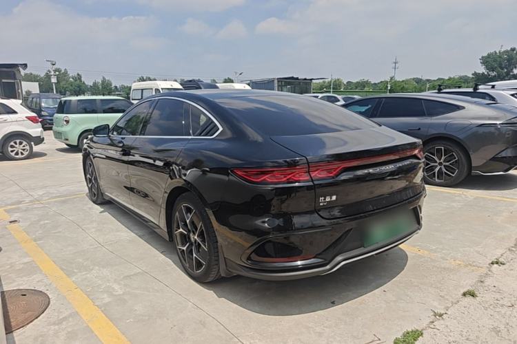 Used BYD Han 2022 EV Genesis Edition 715 km Front-Wheel-Drive Flagship Model Rear Left 45 Deg