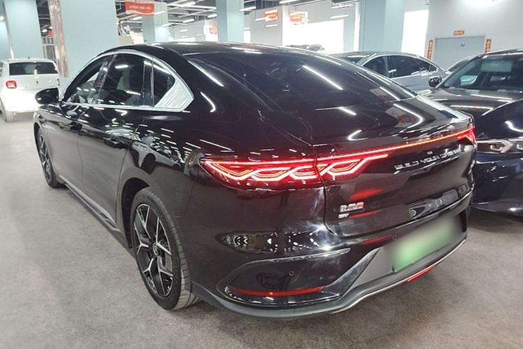 Used BYD Han 2022 EV Genesis Edition 715KM Front-Wheel-Drive Prestige Model Rear Left 45 Deg