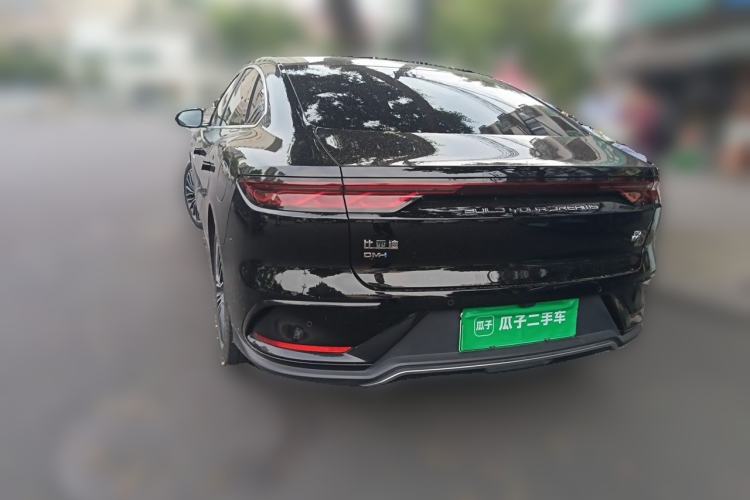 Used BYD Han 2022 DM-i 121KM Prestige Model Rear Left 45 Deg