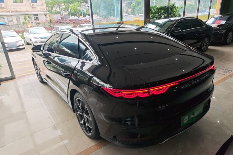 Used BYD Han 2022 DM-i 242km Flagship Model Rear Left 45 Deg