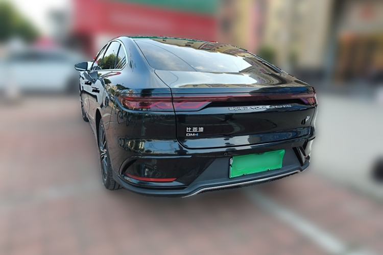 Used BYD Han 2022 DM-i 121KM Prestige Model Rear Left 45 Deg