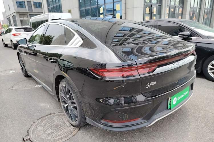 Used BYD Han 2022 EV Genesis Edition 610KM All-Wheel Drive Premium Model Rear Left 45 Deg