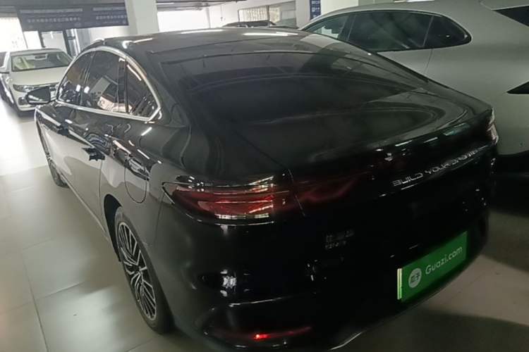 Used BYD Han 2022 DM-i 121KM Luxury Model Rear Left 45 Deg