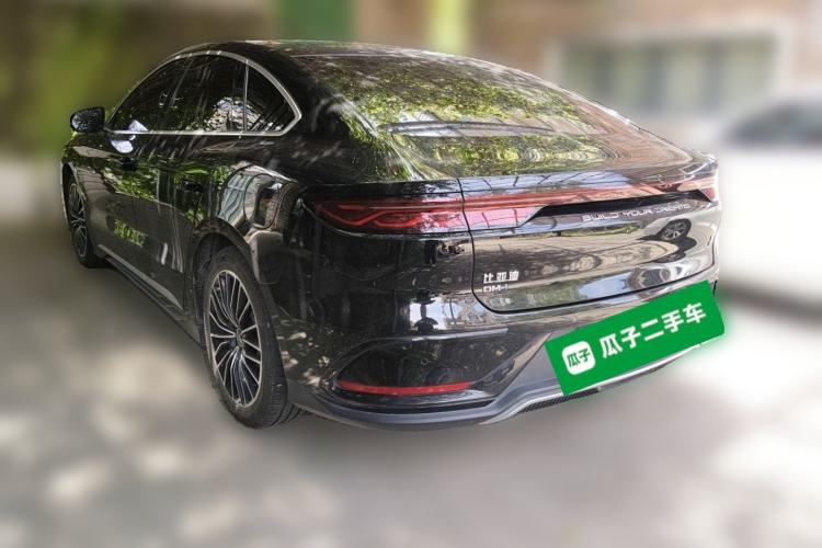 Used BYD Han 2022 DM-i 121KM Luxury Model Rear Left 45 Deg