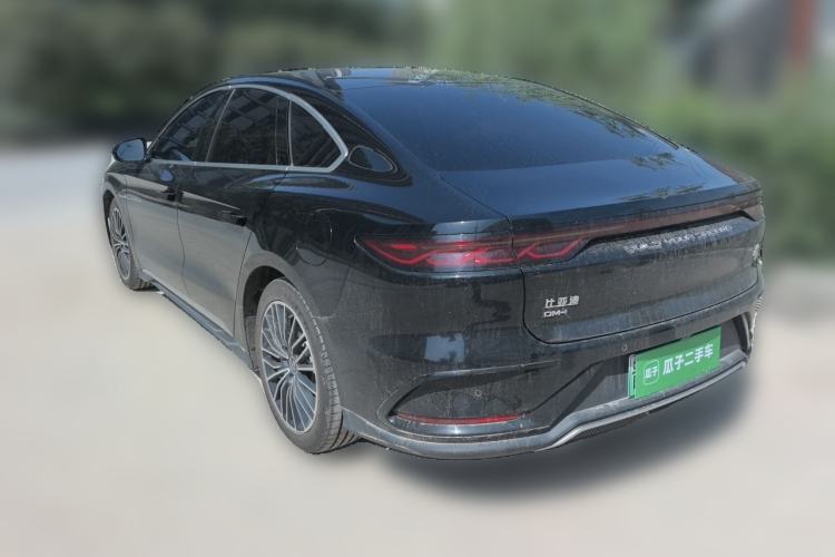 Used BYD Han 2022 DM-i 121KM Luxury Model Rear Left 45 Deg