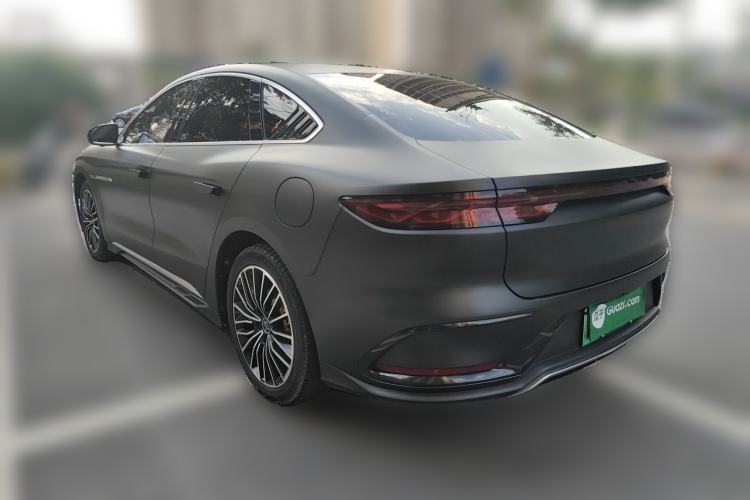 Used BYD Han 2022 DM-i 121KM Prestige Model Rear Left 45 Deg