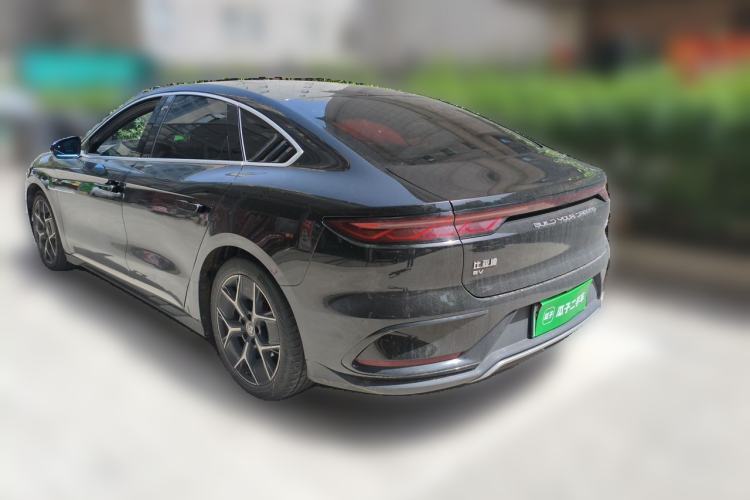 Used BYD Han 2022 EV Genesis Edition 715KM Front-Wheel-Drive Prestige Model Rear Left 45 Deg