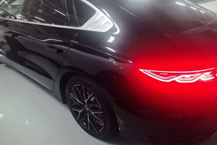 Used BYD Han 2022 EV Genesis Edition 610KM All-Wheel Drive Premium Model Rear Left 45 Deg