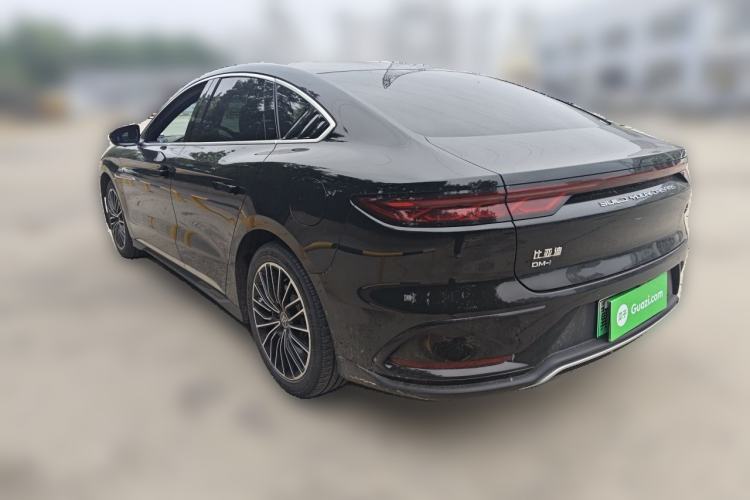 Used BYD Han 2022 DM-i 121KM Prestige Model Rear Left 45 Deg