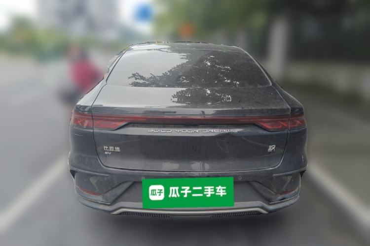 Used BYD Han 2022 EV Genesis Edition 715 km Front-Wheel-Drive Flagship Model Rear