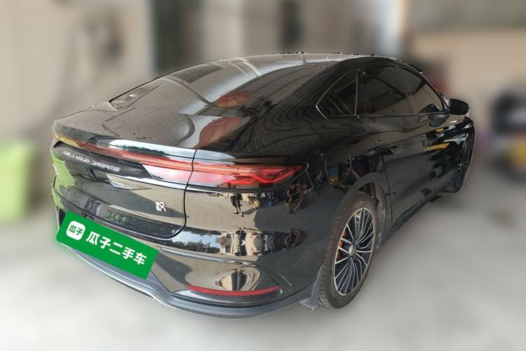 Used BYD Han 2022 DM-i 121KM Luxury Model Rear Right 45 Deg