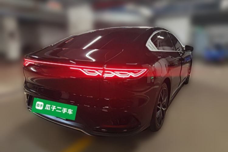 Used BYD Han 2022 DM-p 202km Four-Wheel Drive Flagship Model Rear Right 45 Deg