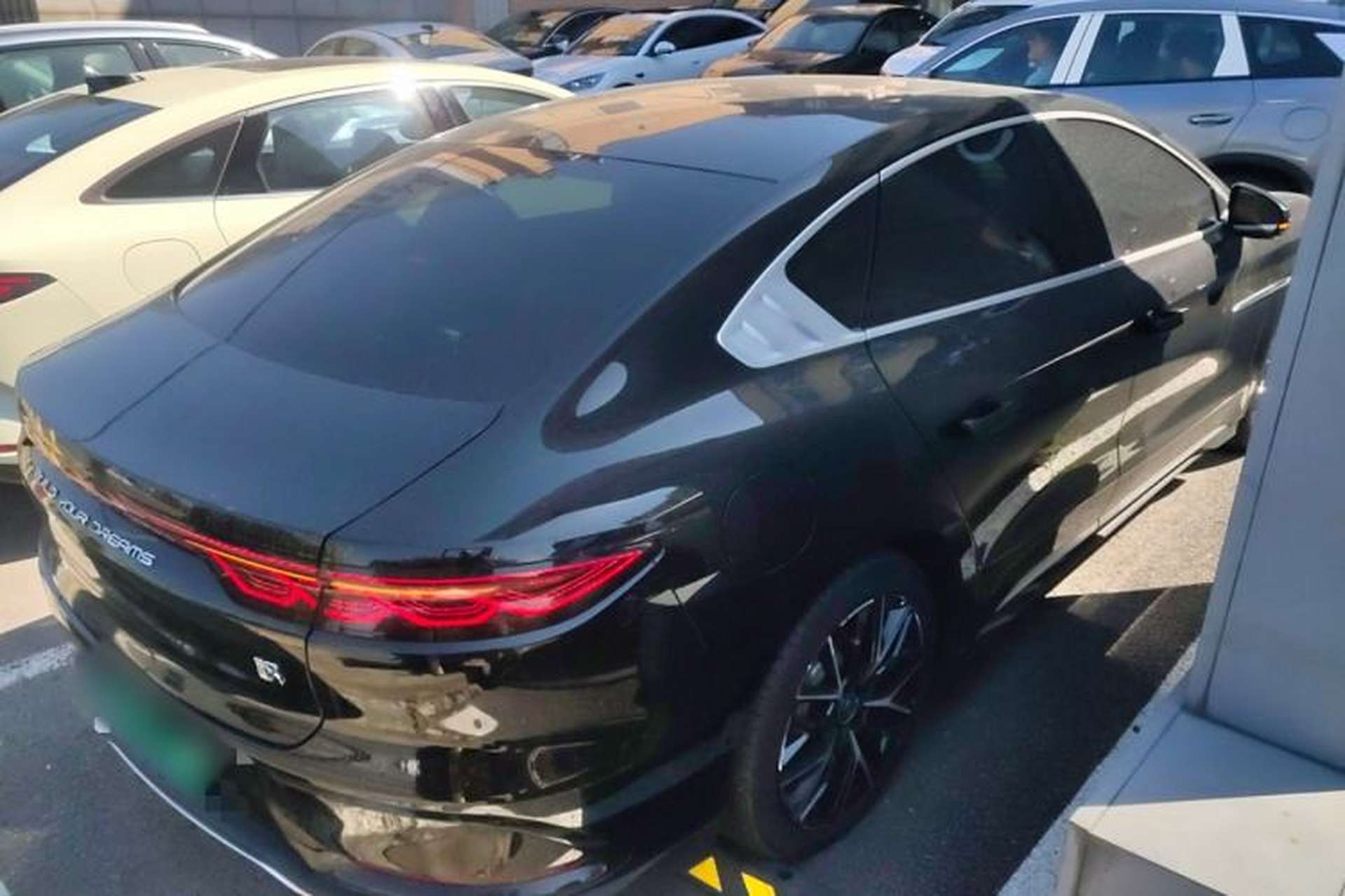 Used BYD Han 2022 EV Genesis Edition 610KM All-Wheel Drive Premium Model Rear Right 45 Deg