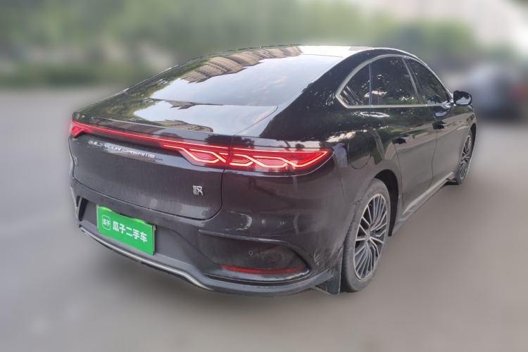 Used BYD Han 2022 DM-i 121KM Luxury Model Rear Right 45 Deg