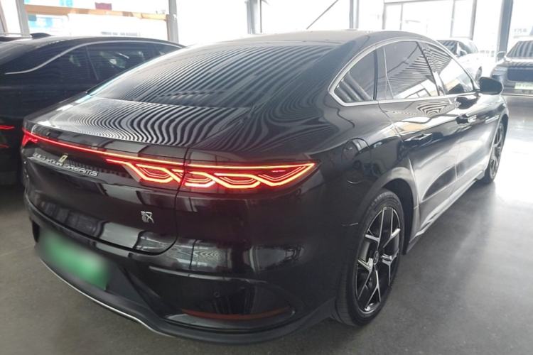 Used BYD Han 2022 EV Genesis Edition 715KM Front-Wheel-Drive Prestige Model Rear Right 45 Deg