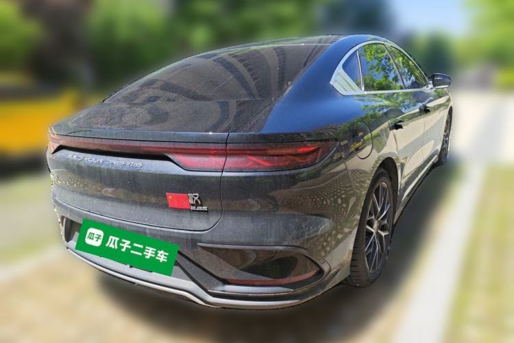 Used BYD Han 2022 EV Genesis Edition 610KM All-Wheel Drive Premium Model Rear Right 45 Deg