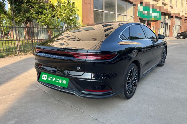 Used BYD Han 2022 DM-i 121KM Luxury Model Rear Right 45 Deg