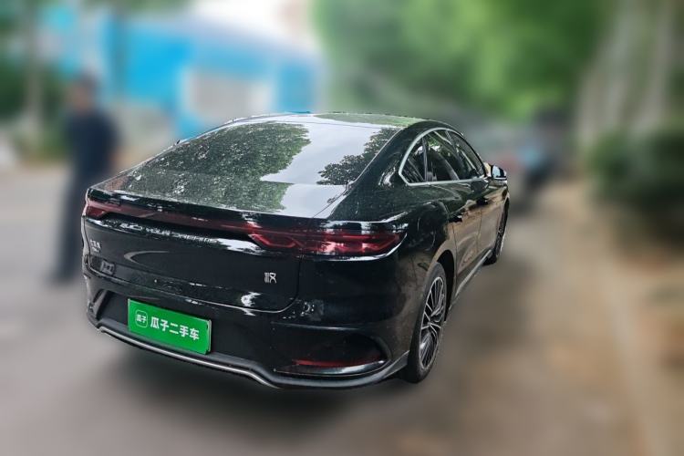 Used BYD Han 2022 DM-i 121KM Prestige Model Rear Right 45 Deg