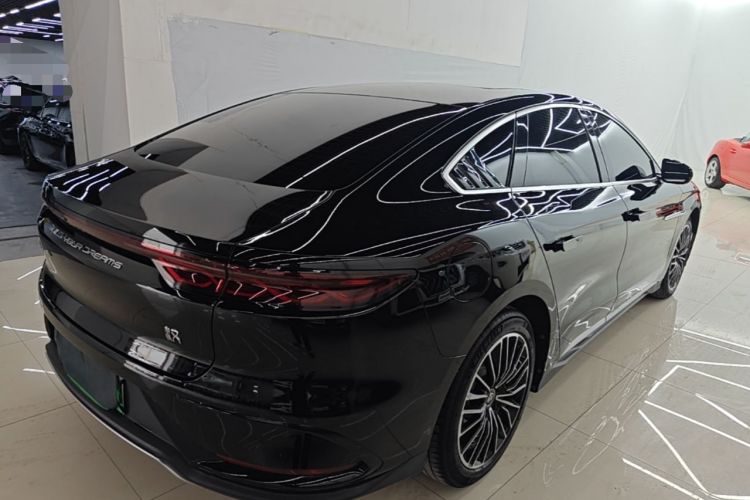 Used BYD Han 2022 DM-i 121KM Luxury Model Rear Right 45 Deg