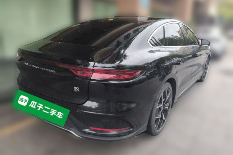 Used BYD Han 2022 EV Genesis Edition 715 km Front-Wheel-Drive Flagship Model Rear Right 45 Deg