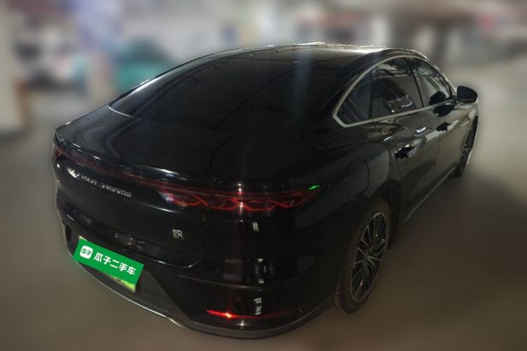 Used BYD Han 2022 DM-i 121KM Prestige Model Rear Right 45 Deg